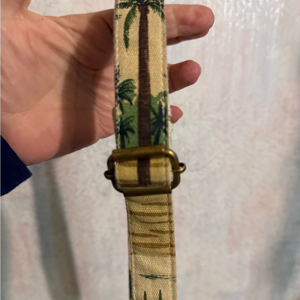 Vintage Paul Brent coastal life 10 x 10”bag palm trees, Coastal, Boho, Crossbody - Picture 4 of 7